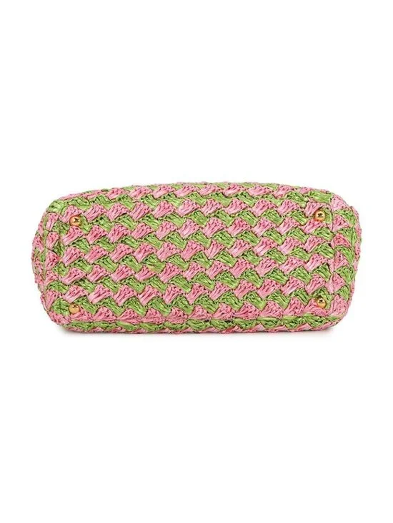 Prada Tote Canapa Raffia Handbag - Picture 3 of 10